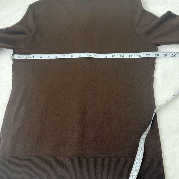 Charter Club Women's Size S Button Front Cardigan Sweater Classic Black - Picture 6 of 7